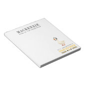 Bloc-note Personalized 911 Dispatcher Goose With Headset (Incliné)