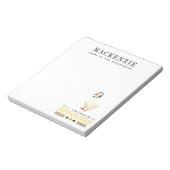 Bloc-note Personalized 911 Dispatcher Goose With Headset (Tourné)