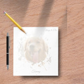 Bloc-note Personalized Custom Photo Pet with Name
