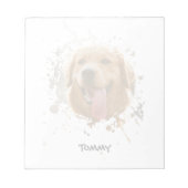 Bloc-note Personalized Custom Photo with Name (Devant)