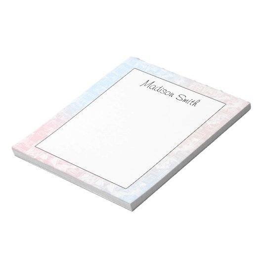 Bloc-note Personalized Geometric Notepad (Tourné)