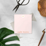 Bloc-note Personalized Notepad Retro Daisy Custom Notepad<br><div class="desc">My Personalized Notepad Retro Daisy Custom Notepad make great for gifts for friends,  family and even yourself. Personalize with a name for a unique gift.</div>