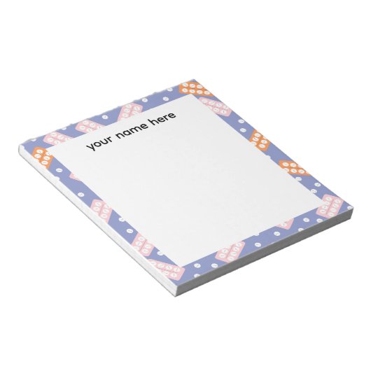 Bloc-note Personalized Pharmacy Tech Notepad (Incliné)