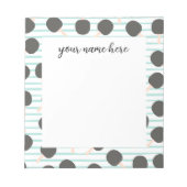 Bloc-note Personalized Table Tennis Notepad (Devant)