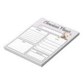 Bloc-note Personalized Westie Daily Planner (Tourné)