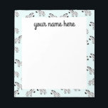 Bloc-note Personalized Zebra Notepad<br><div class="desc">Personalized Zebra Notepad</div>