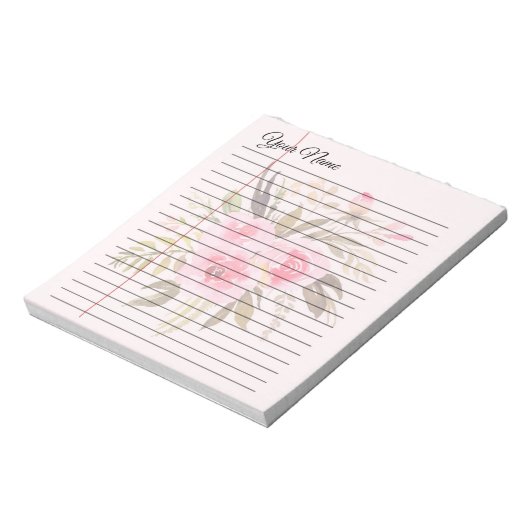 Bloc-note Personnalisé (Tourné)