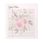 Bloc-note Personnalisé (Devant)