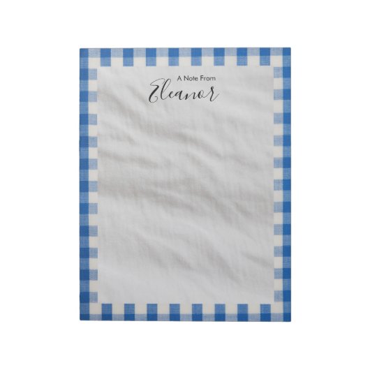 Bloc-note Personnalisé (Tourné)