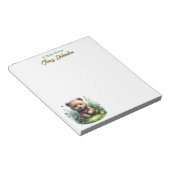 Bloc-note Personnalisé à partir du bureau de l'ours aquarell (Incliné)