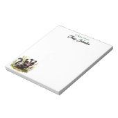 Bloc-note Personnalisé depuis le bureau de Skunk aquarelle (Tourné)