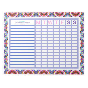 Bloc-note Personnalisé Jolly Noël TDAH Filles Filles Joueur