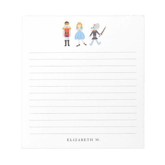 Bloc-note Personnalisé | Nutcracker (Devant)