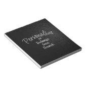 Bloc-note Personnaliser ou créer à partir de zéro - (Incliné)