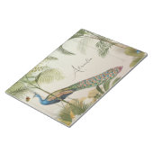 Bloc-note Personnaliser Peacock avec papillons (Incliné)