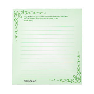Bloc-note Personnalisez : Bénédiction irlandaise (#1)