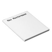 Bloc-note personnalisierte (Incliné)