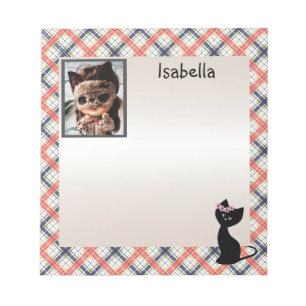 Bloc-note Personnel, coloré, bébé, chat, petit chaton, bébé