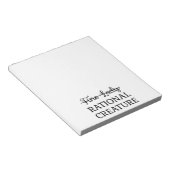 Bloc-note Persuasion Jane Austen - Créature Rationnelle I (Incliné)