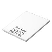 Bloc-note Persuasion Jane Austen - Créature Rationnelle I (Tourné)