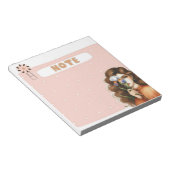 Bloc-note Pétale & Polka : collection de notes de souris Whi (Incliné)