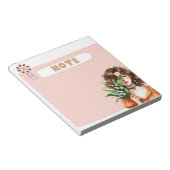 Bloc-note Pétale & Polka : collection de notes de souris Whi (Incliné)