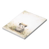 Bloc-note Petit ami de la forêt opossum (Tourné)