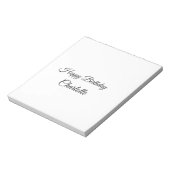 BLOC-NOTE PETIT ANNIVERSAIRE DE CUTIE (Tourné)