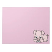 Bloc-note Petit Cochon mignon (Devant)