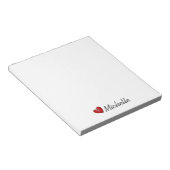 Bloc-note "Petit Coeur" (Incliné)