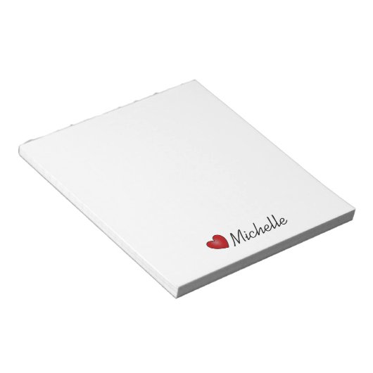 Bloc-note "Petit Coeur" (Incliné)