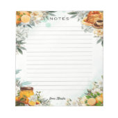 Bloc-note Petit-déjeuner en Bed Notepad (Devant)