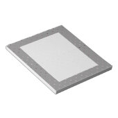 Bloc-note petit faux rose or gris pois motif (Incliné)