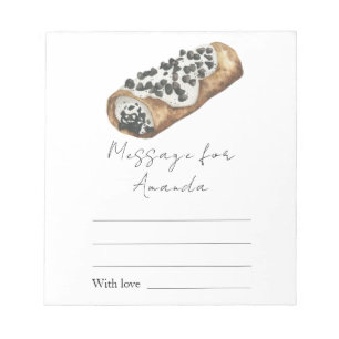 Bloc-note Petit message de capsule temporelle d'anniversaire