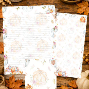 Bloc-note Petit papier d'automne pour notes et listes
