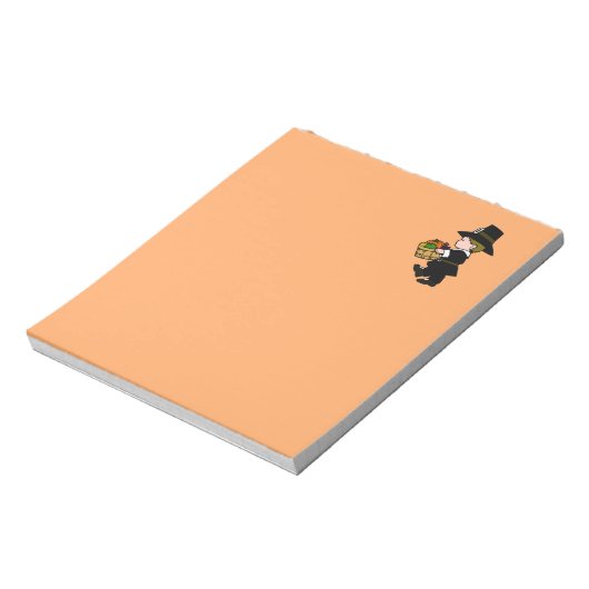 Bloc-note Petit Pilgrim Garçon Thanksgiving (Tourné)