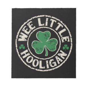 Bloc-note Petit Trèfle de voyou de la Saint-Patrick