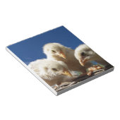Bloc-note petite chope de poulet heureuse (Incliné)