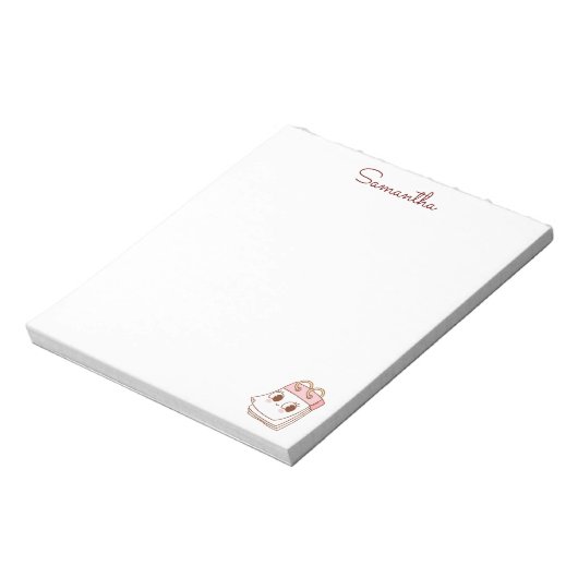 Bloc-note Petite Fille Retourne À L'École (Tourné)