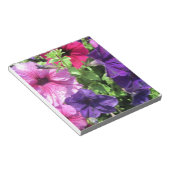 Bloc-note Petunias colorées (Incliné)