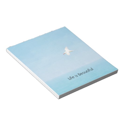 Bloc-note Phaéton à queue rouge de Kauai (ma photographie) (Incliné)