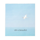 Bloc-note Phaéton à queue rouge de Kauai (ma photographie) (Devant)