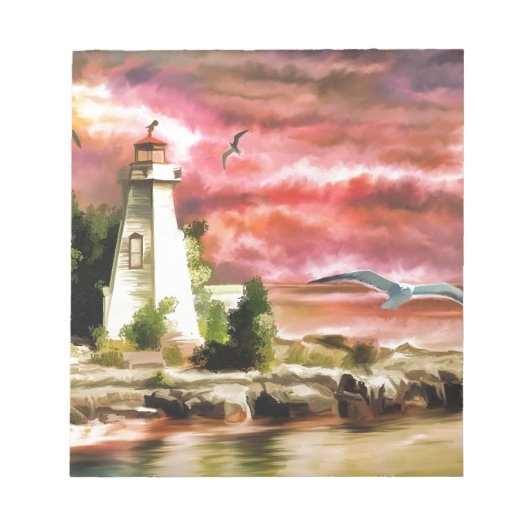 Bloc-note Phare (Devant)