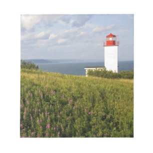 Bloc-note Phare à St. Martins, Nouveau-Brunswick,