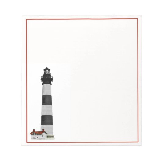 Bloc-note Phare de Bodie Island (Devant)