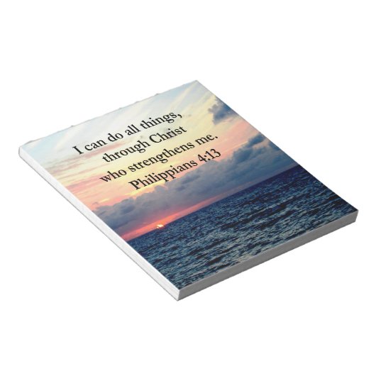 BLOC-NOTE PHILIPPIENS 4:13 CONCEPTION DU LEVER (Incliné)