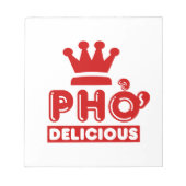 Bloc-note Pho King Delicious (Devant)