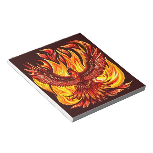 Bloc-note Phoenix mythologique immortelle Créature (Incliné)