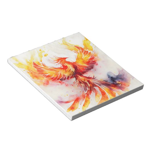 Bloc-note Phoenix Spreading it's Wings Rising from the Ashes (Incliné)