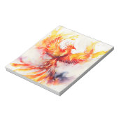 Bloc-note Phoenix Spreading it's Wings Rising from the Ashes (Tourné)